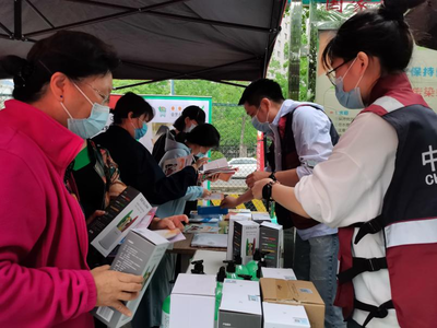 我为群众办实事丨扬子社区开展“全民营养周”系列活动
